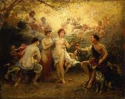 Henri-Pierre Picou The Judgement of Paris oil painting